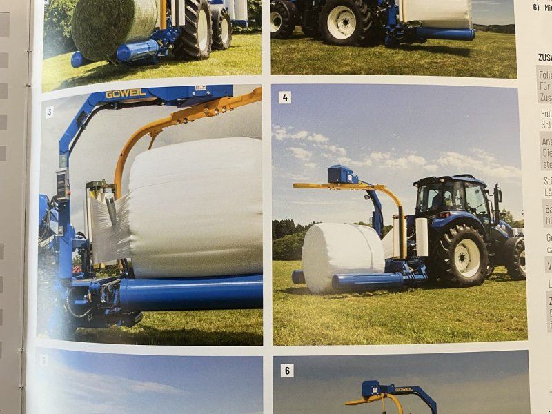 Göweil Rundballenwickelmaschine G1015