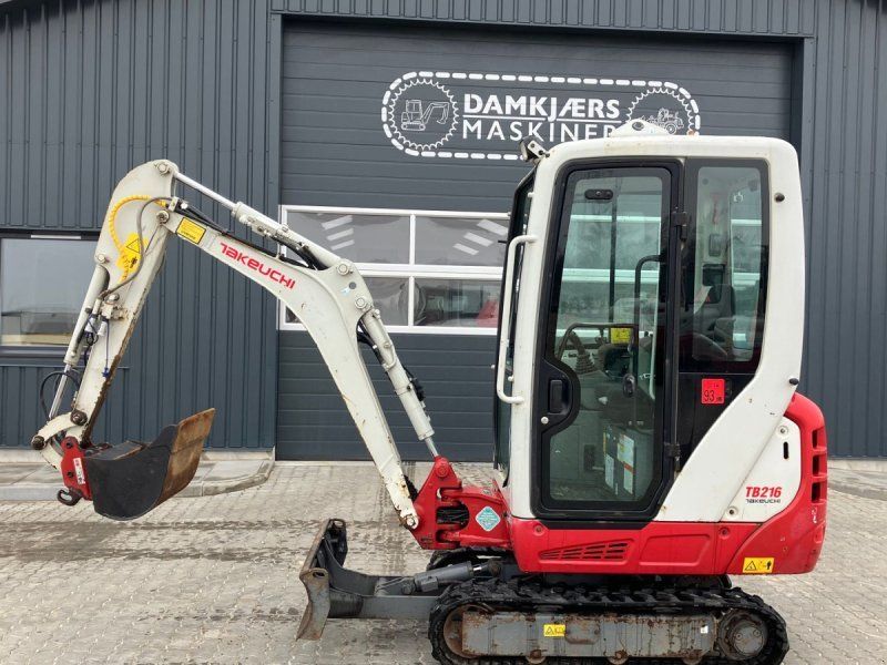 Takeuchi TB216 TB216 kun 1650 timer