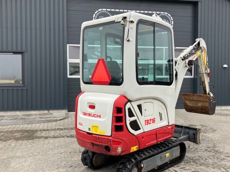 Takeuchi TB216 TB216 kun 1650 timer