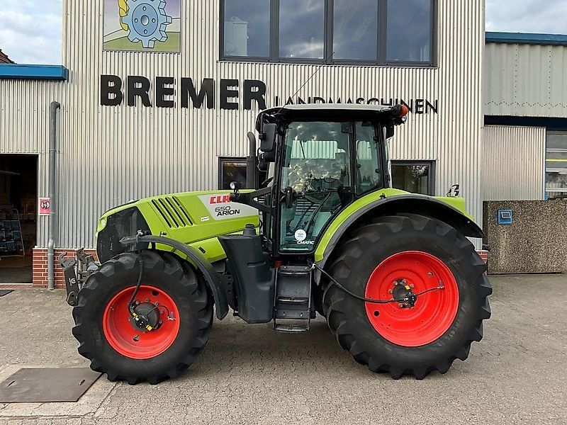 Claas ARION 650 CMATIC & TRIMBLE GFX 750  &  PTG