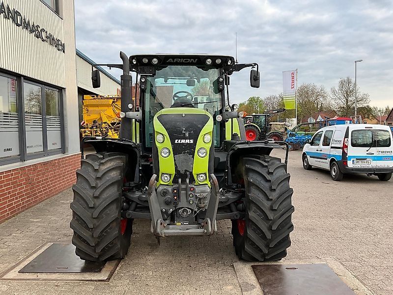 Claas ARION 650 CMATIC & TRIMBLE GFX 750  &  PTG