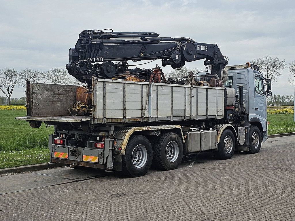VOLVO FH 13.480 8x2 hiab 477e6 +jib