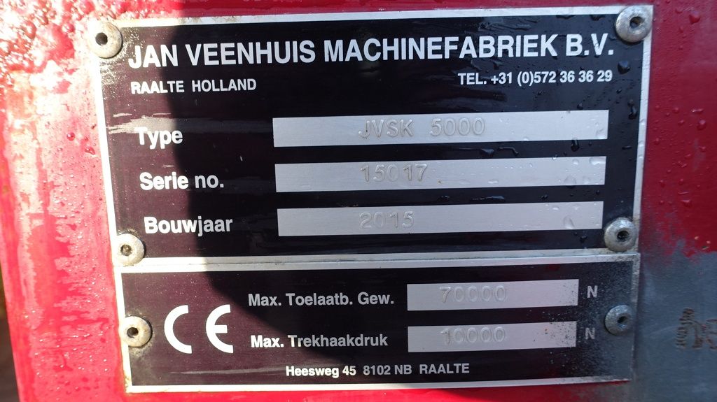 Veenhuis JVSK 5000 Kipper