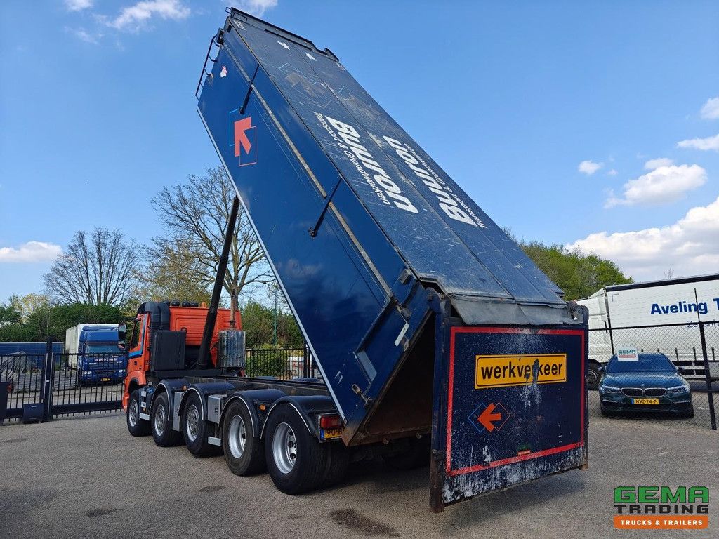 Volvo FMX 460 10x4 DagCab Euro6 - Hardox Tipper 23.8m3 + Environmental Valves - NL Truck