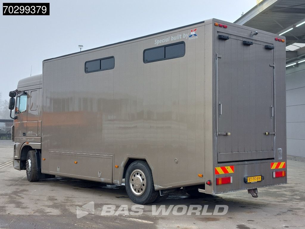 DAF XF XF105.410 4X2 NL-Truck APK JK Horsetruck 6 Horses Pferdentransport Manual Euro 5