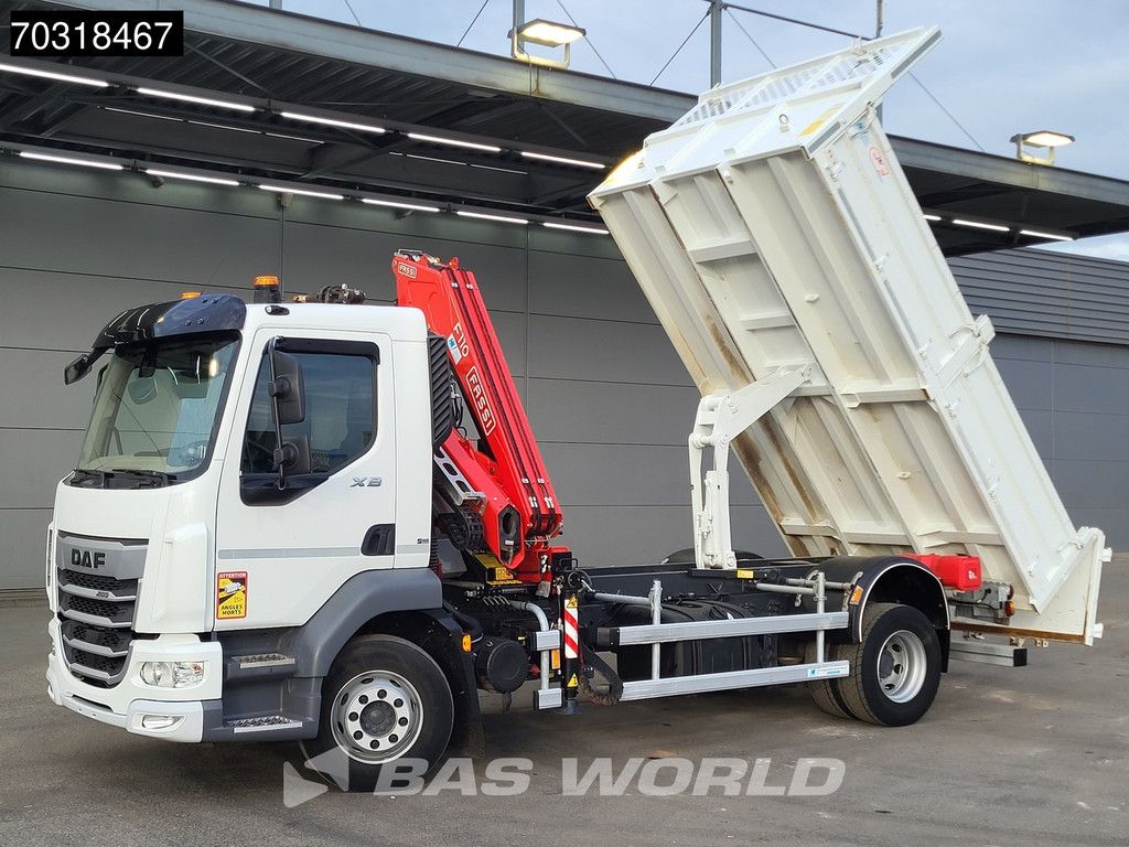 DAF XB 260 4X2 FASSI F110B.0.22 Active Kran Crane 6m3 tipper Automatic ACC Euro 6