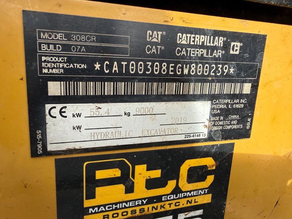 Caterpillar 308 NG
