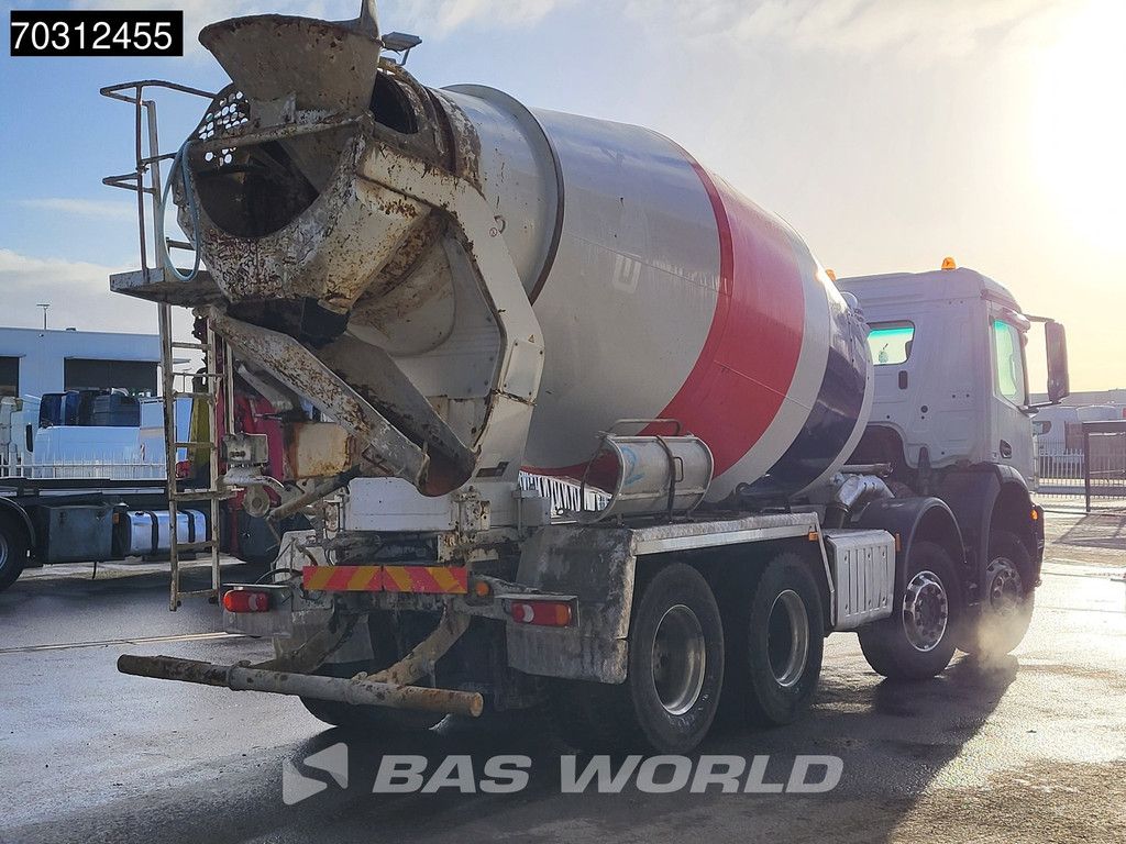 Mercedes Arocs Arocs 3240 8X4 9m3 Stetter mixer Steel suspension Automatic Euro 6