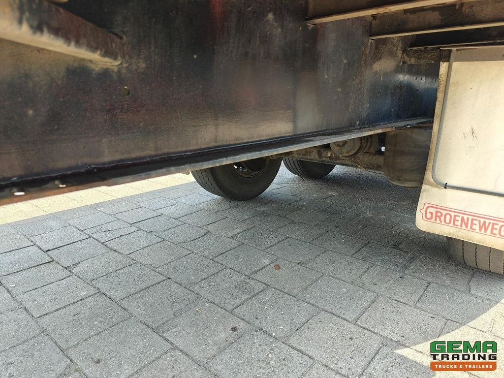Groenewegen DRO-14-27 Open cargo bed - Stake pockets - Hardwood floor - 3-axle BPW drum 06/2025 MOT