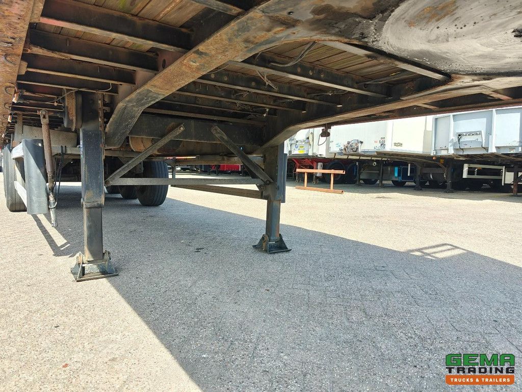 Groenewegen DRO-14-27 Open cargo bed - Stake pockets - Hardwood floor - 3-axle BPW drum 06/2025 MOT