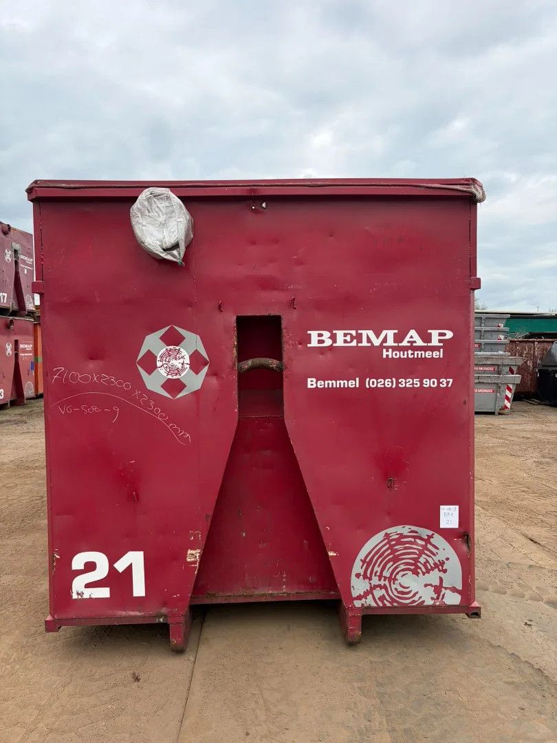 ALL-IN Containers 40m3 zaagsel containers