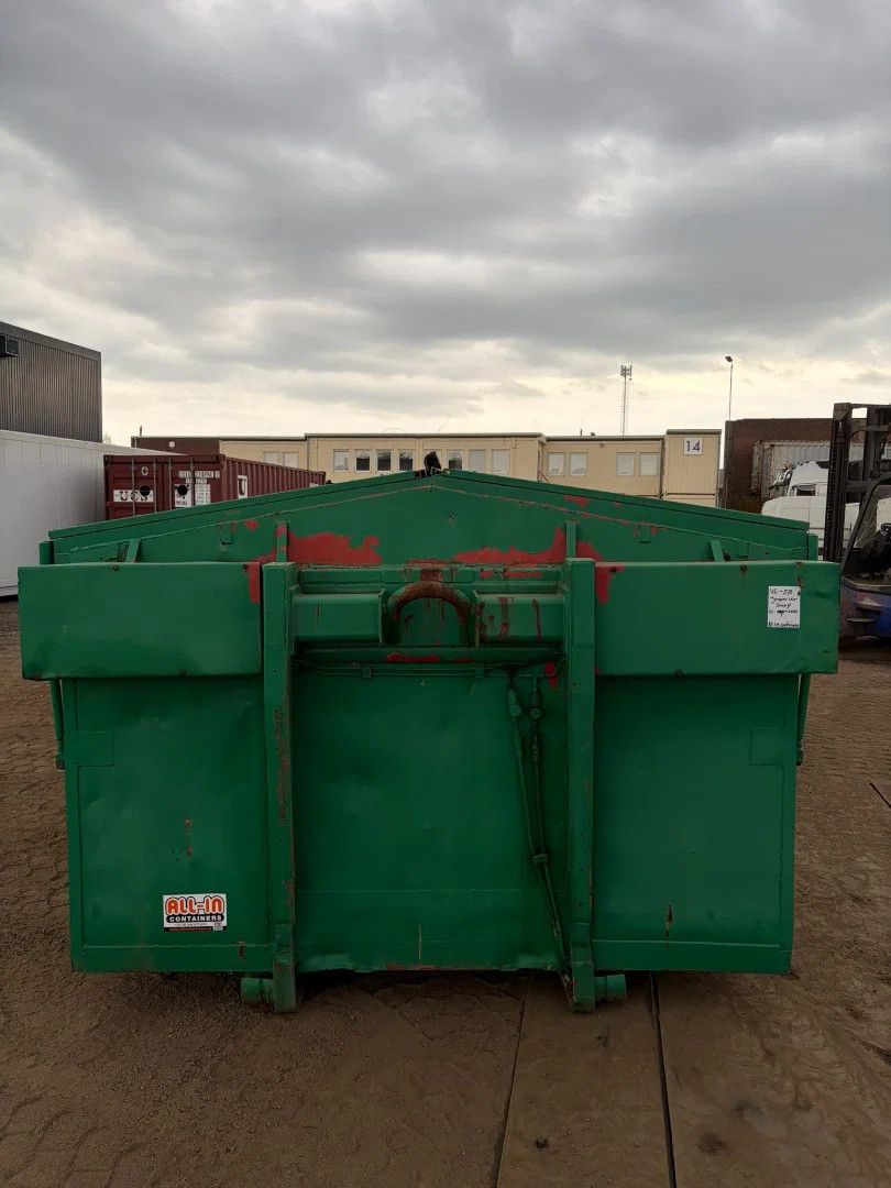 ALL-IN Containers 19,5m3 kipper met alu kleppen