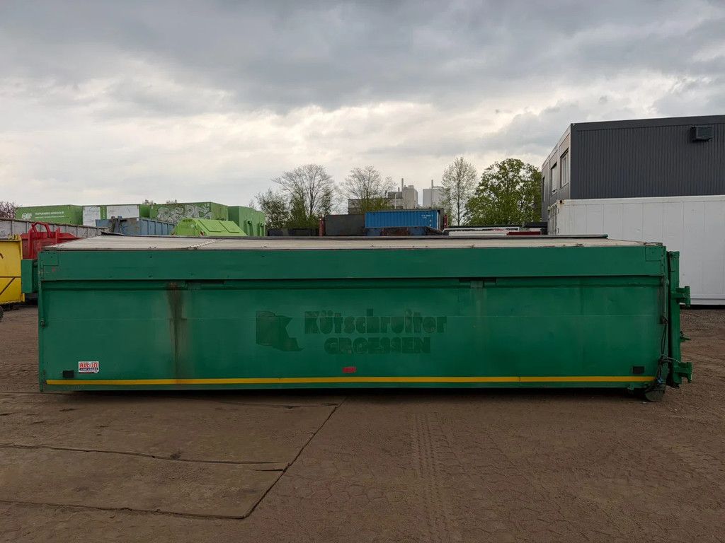ALL-IN Containers 19,5m3 kipper met alu kleppen