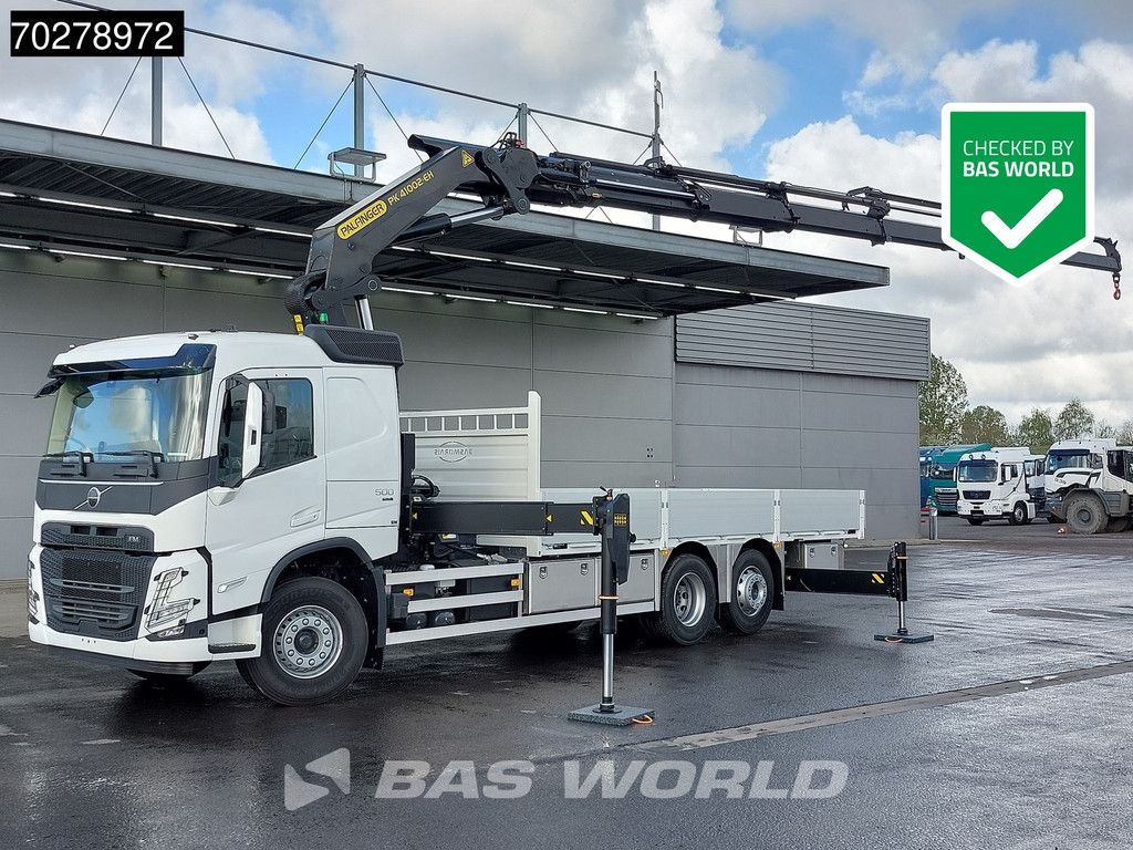 Volvo FM 500 6X2 NEW! Palfinger PK41002 EH Crane Kran Lift+Steering Axle VEB+ Euro 6