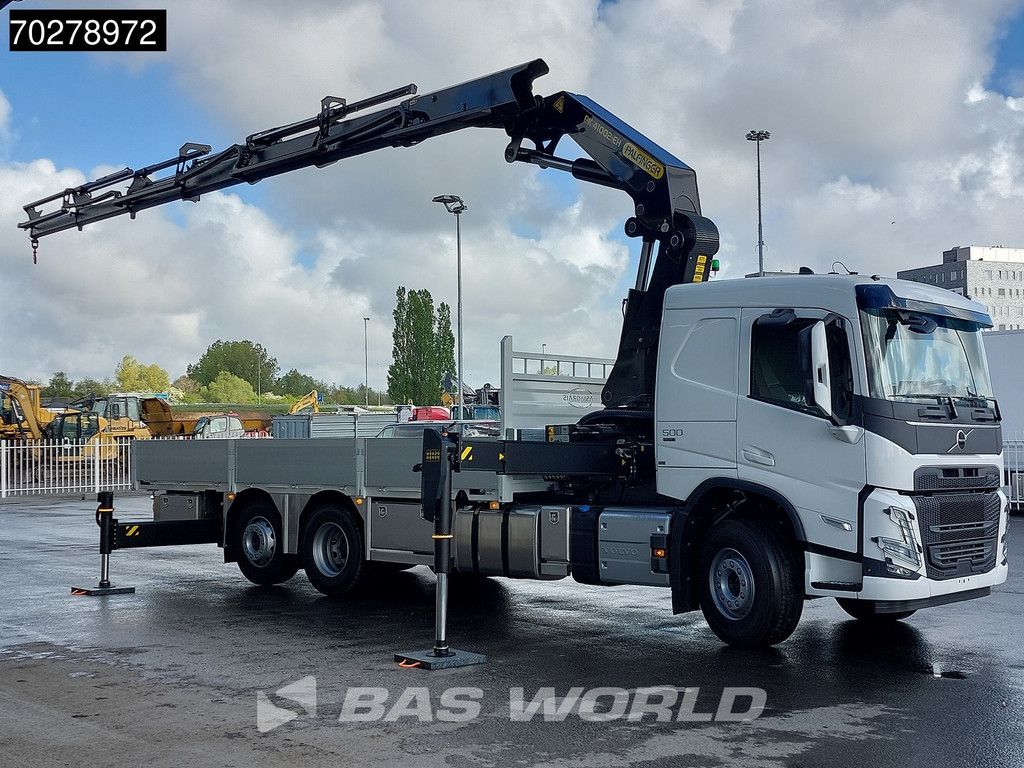 Volvo FM 500 6X2 NEW! Palfinger PK41002 EH Crane Kran Lift+Steering Axle VEB+ Euro 6