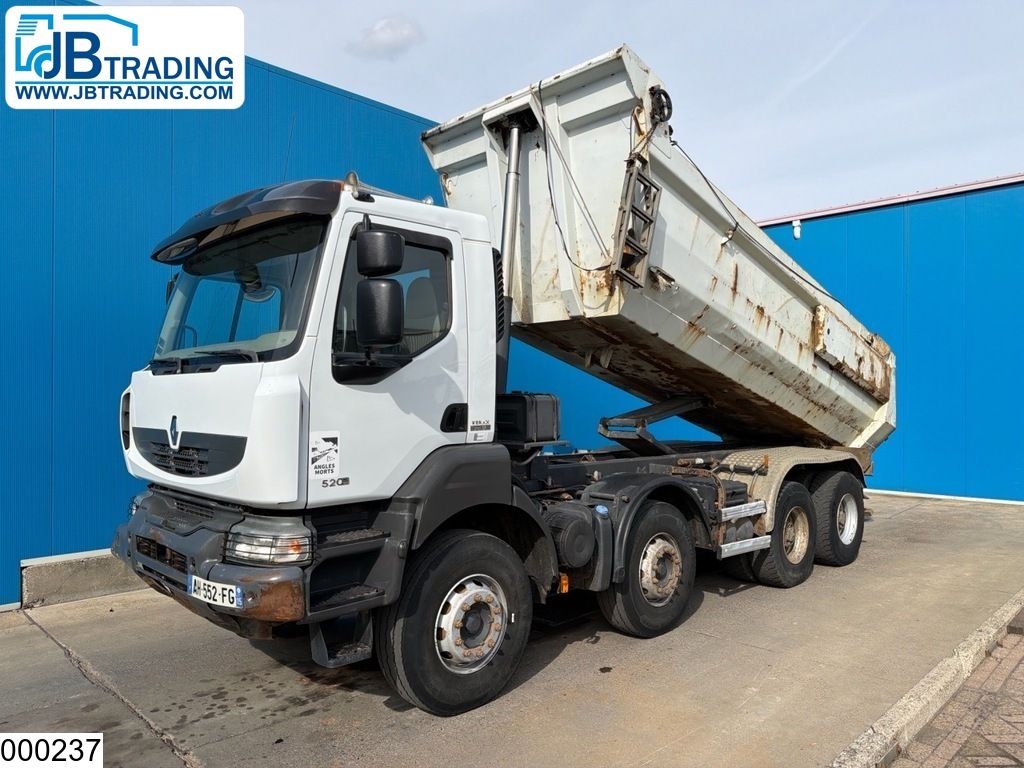 Renault Kerax 520 Dxi EURO 5, 8X4, Steel suspension, Retarder
