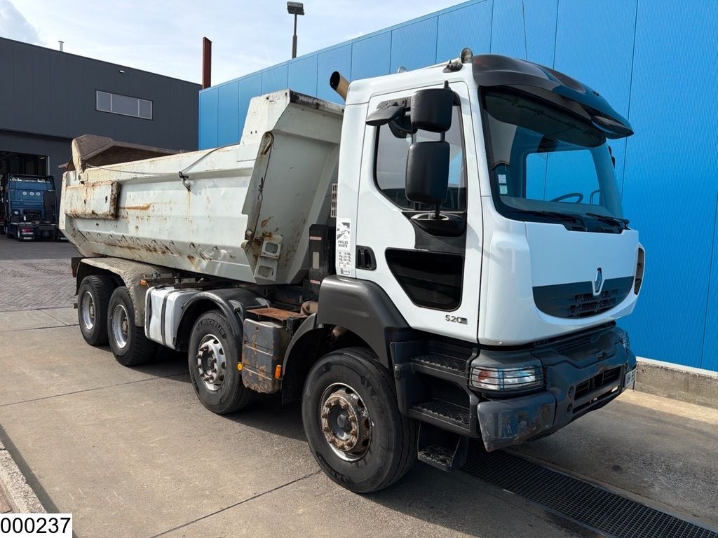 Renault Kerax 520 Dxi EURO 5, 8X4, Steel suspension, Retarder