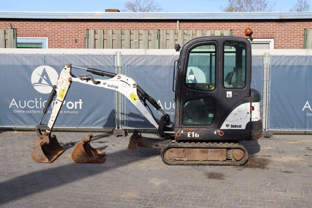 Mini excavator Bobcat E16 Diesel 10.2kW 2014