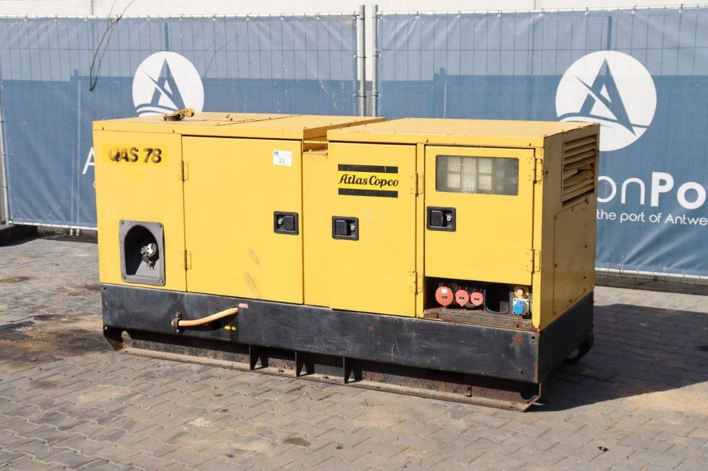 Generator Atlas Copco QAS 78 Diesel 78kVA