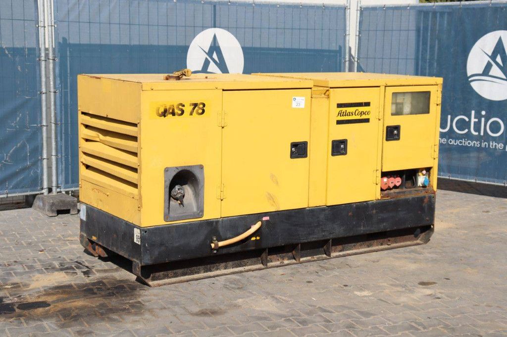 Generator Atlas Copco QAS 78 Diesel 78kVA