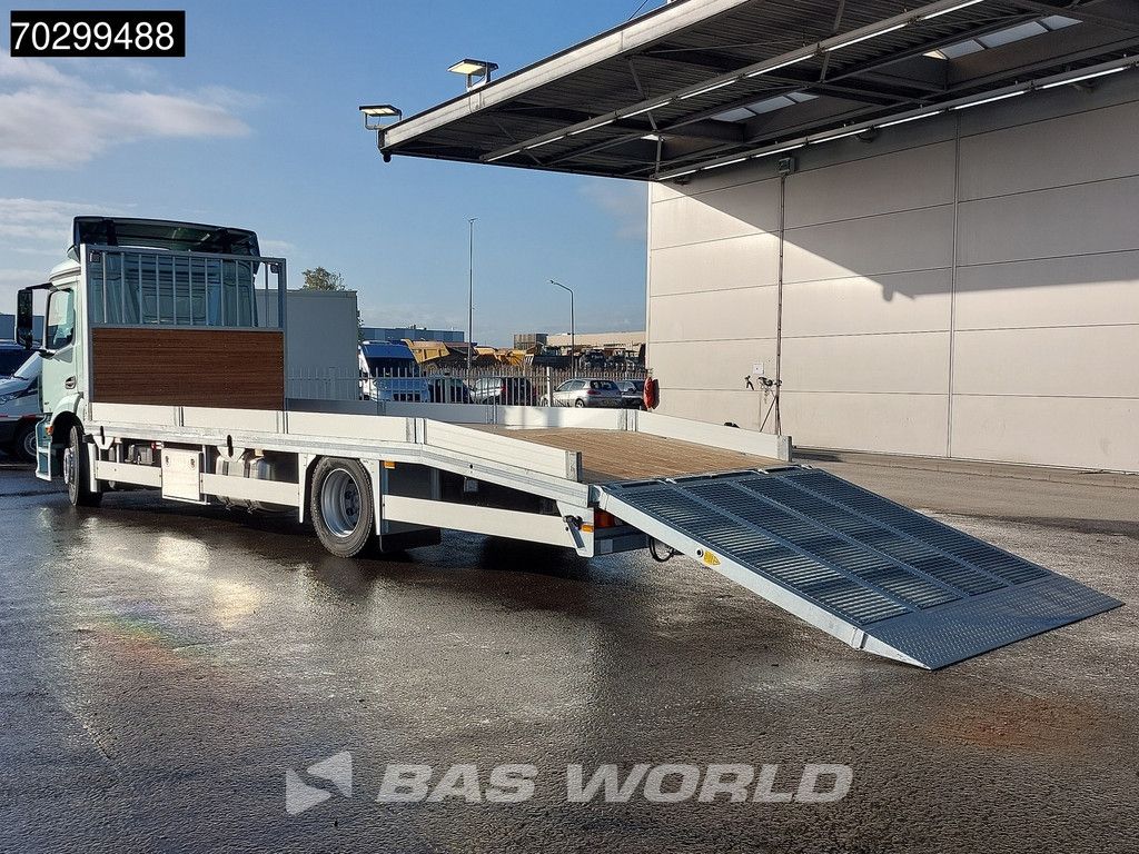 Mercedes Actros 1827 4X2 NEW! machine transporter 101cm loadfloor Oprijwagen Hydraulic ramp Euro 6