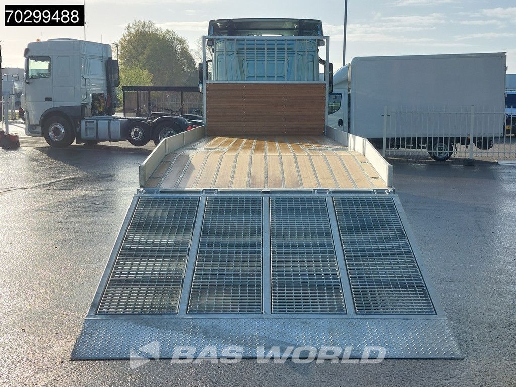 Mercedes Actros 1827 4X2 NEW! machine transporter 101cm loadfloor Oprijwagen Hydraulic ramp Euro 6