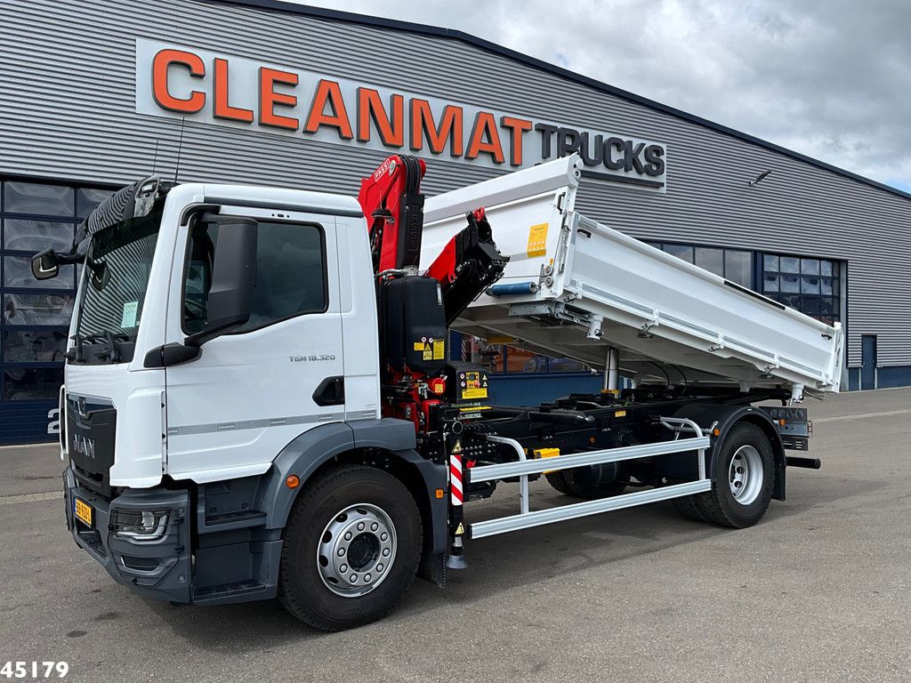 MAN TGM 18.320 Euro 6 Fassi 13 Tonmeter laadkraan NEW AND UNUSED!