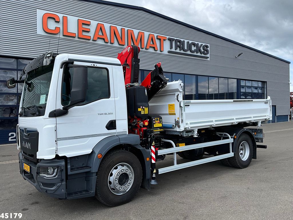 MAN TGM 18.320 Euro 6 Fassi 13 Tonmeter laadkraan NEW AND UNUSED!