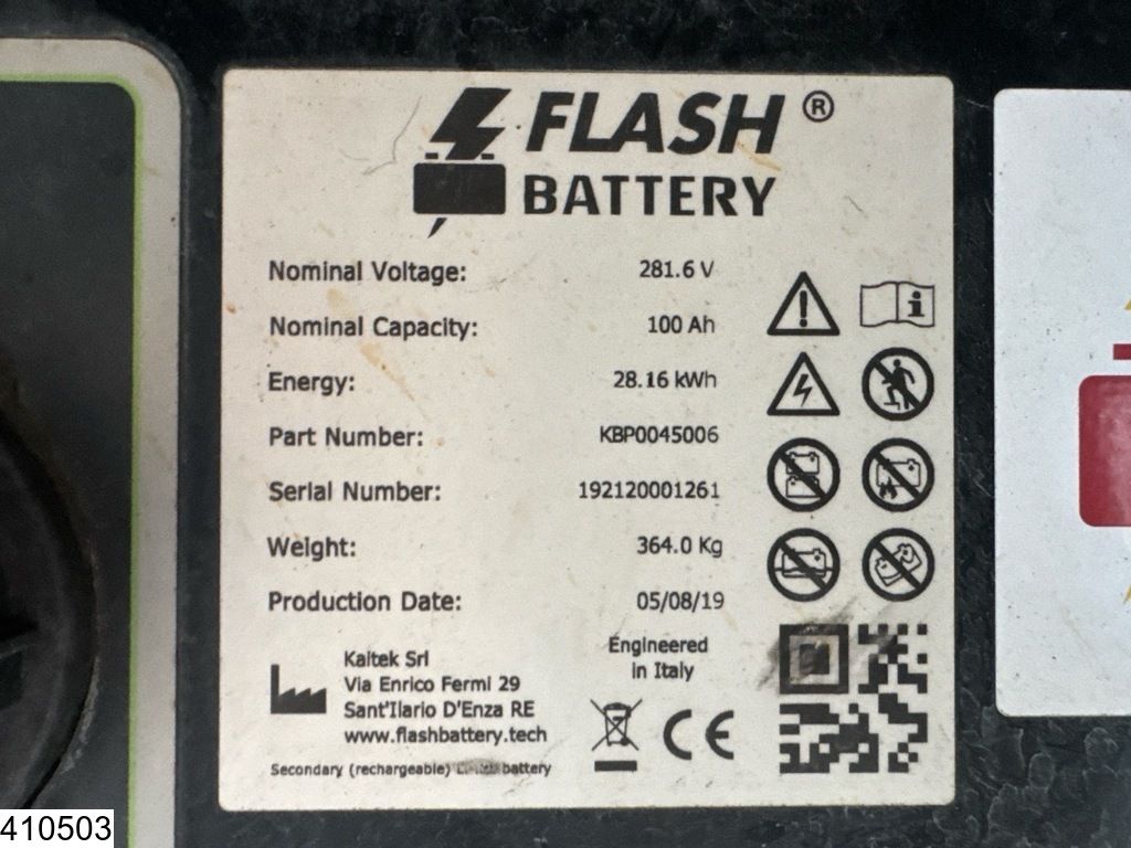 Iveco Stralis 400 CNG 8x2, EURO 6, Cifa 9m3, CNG, Retarder