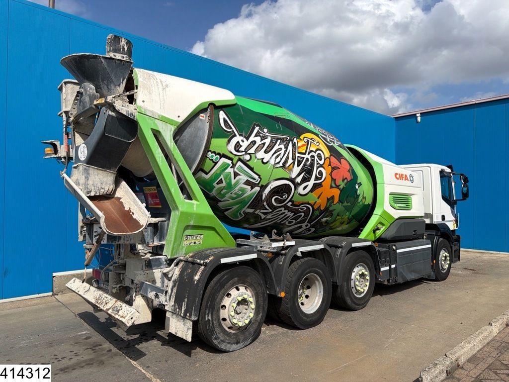 Iveco Stralis 400 CNG 8x2, EURO 6, Cifa 9m3, CNG, Retarder