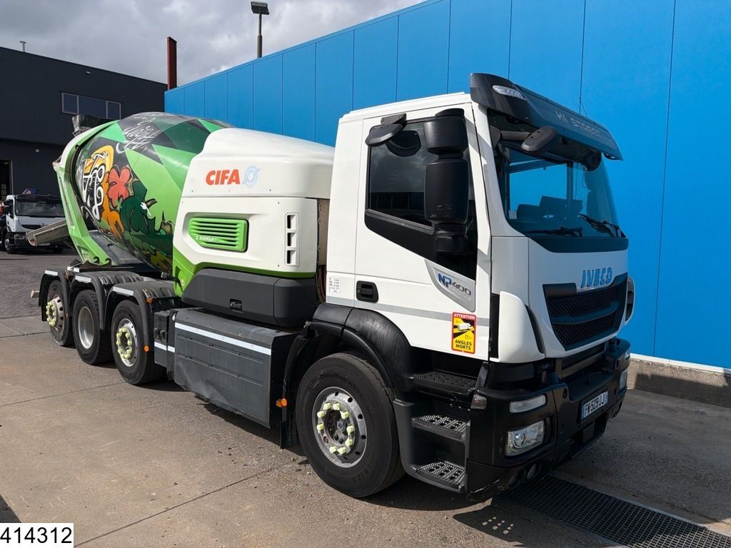 Iveco Stralis 400 CNG 8x2, EURO 6, Cifa 9m3, CNG, Retarder