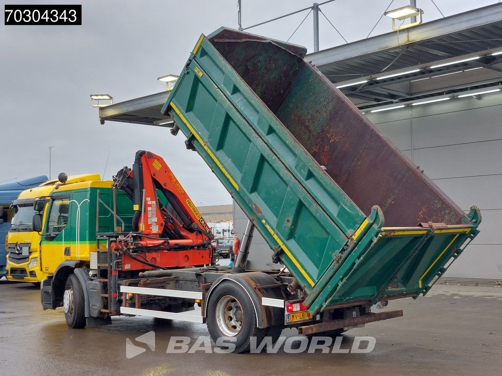 Renault D D 280 4X2 Palfinger PKG12001 Crane Kran 2-way tipper Automatic Euro 5