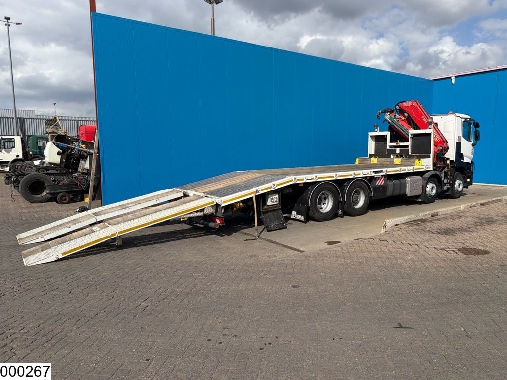 Renault C 430 8x2, Euro 6, Fassi, Remote, Winch