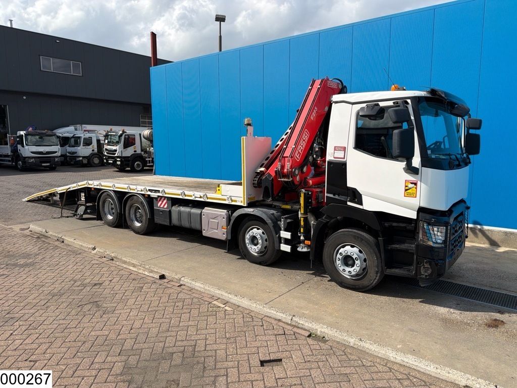 Renault C 430 8x2, Euro 6, Fassi, Remote, Winch