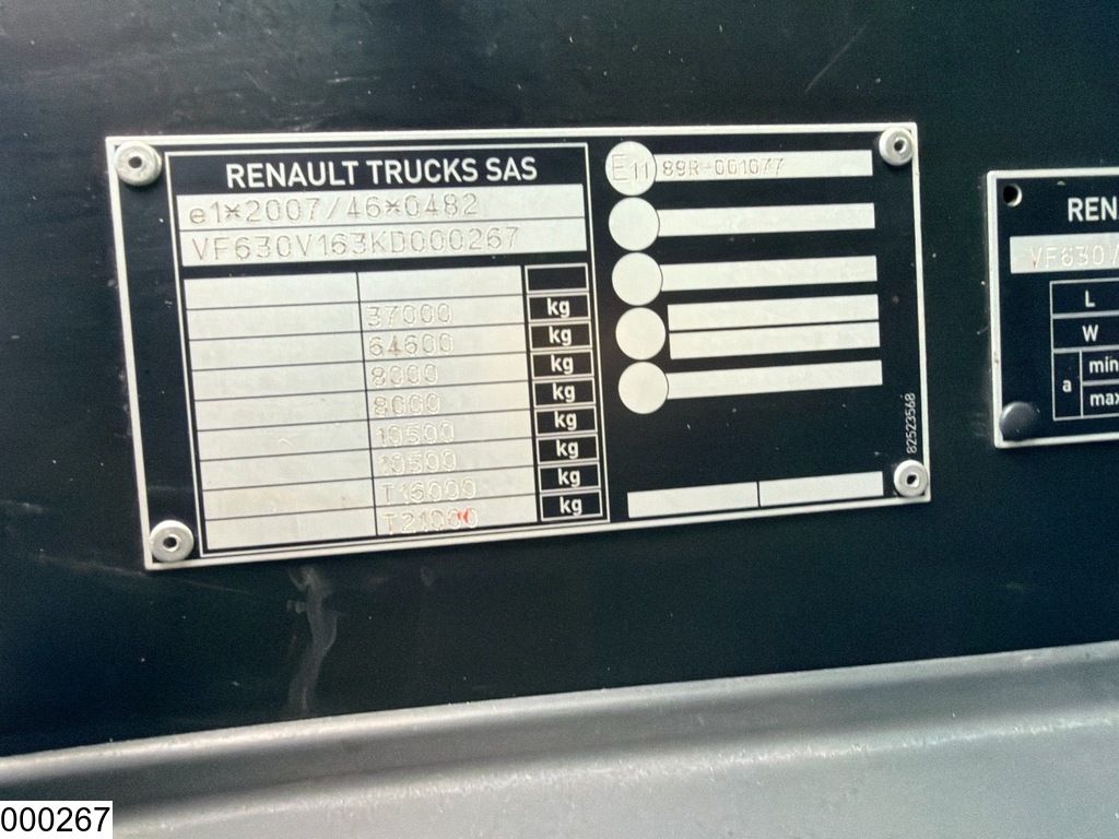 Renault C 430 8x2, Euro 6, Fassi, Remote, Winch