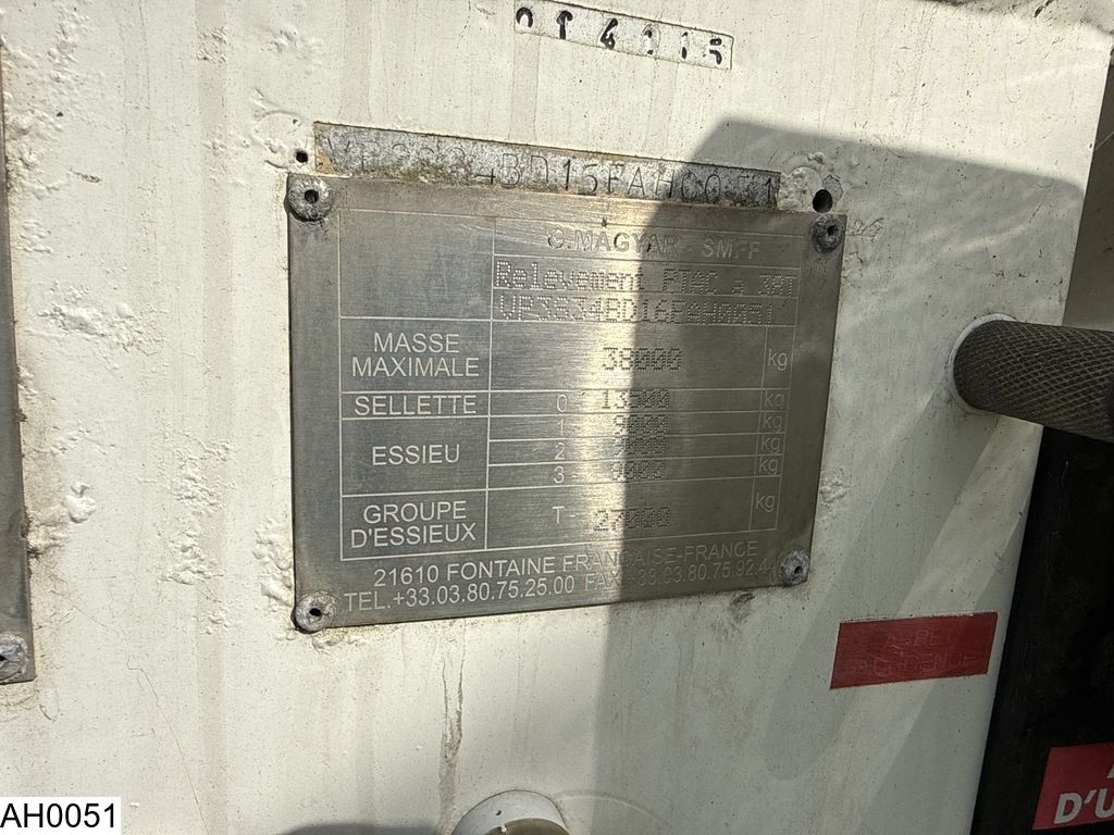 Magyar Fuel 39140 liter, 9 Comp