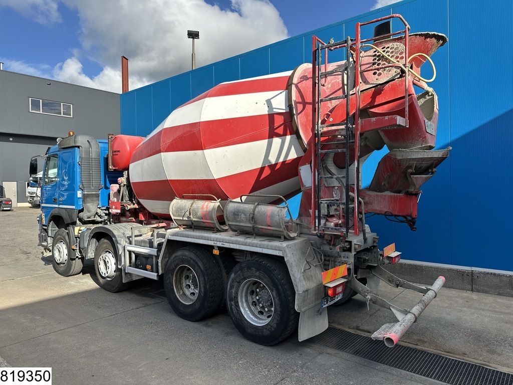 Volvo FMX 450 8x4, EURO 6, Leaf suspension, Stetter 8m3