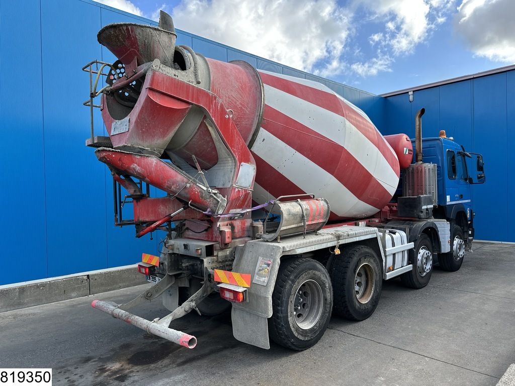 Volvo FMX 450 8x4, EURO 6, Leaf suspension, Stetter 8m3