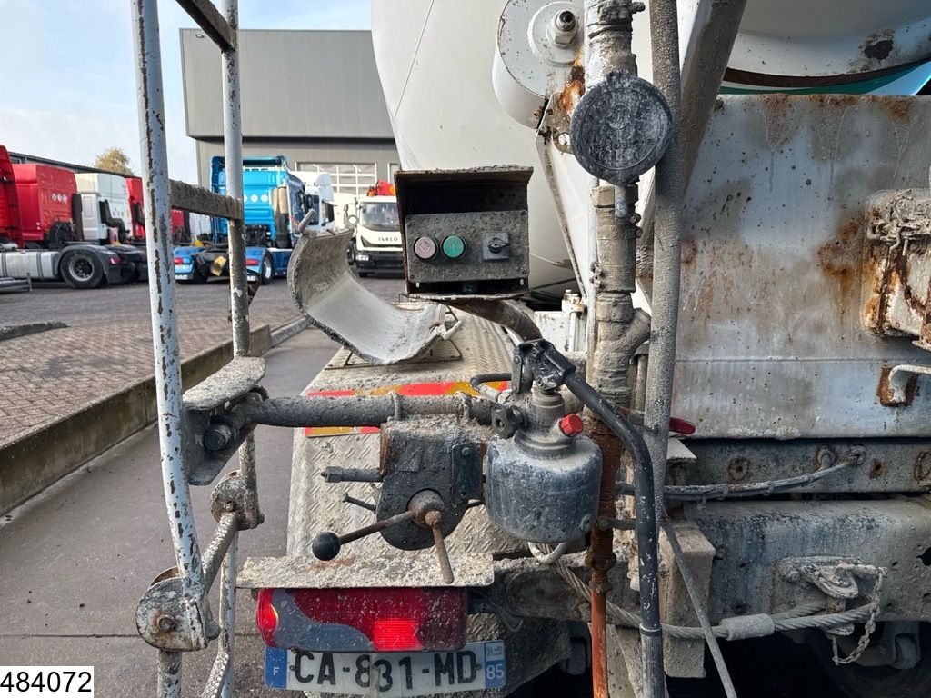 MAN TGA 35 360 8x4, EURO 4, 8m3, Manual, Steel suspension