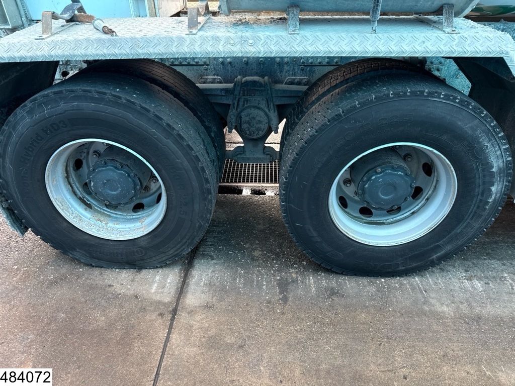 MAN TGA 35 360 8x4, EURO 4, 8m3, Manual, Steel suspension