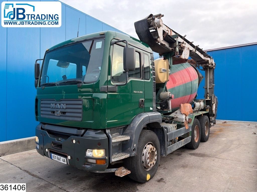 MAN TGA 33 360 6x4, Steel suspension