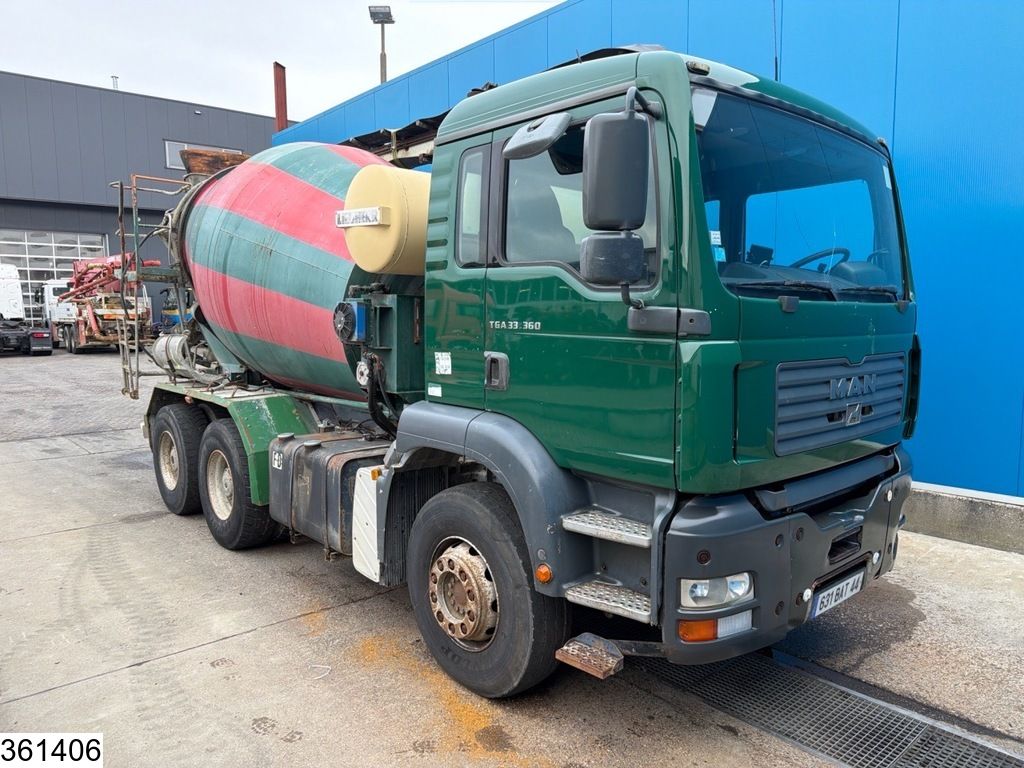MAN TGA 33 360 6x4, Steel suspension