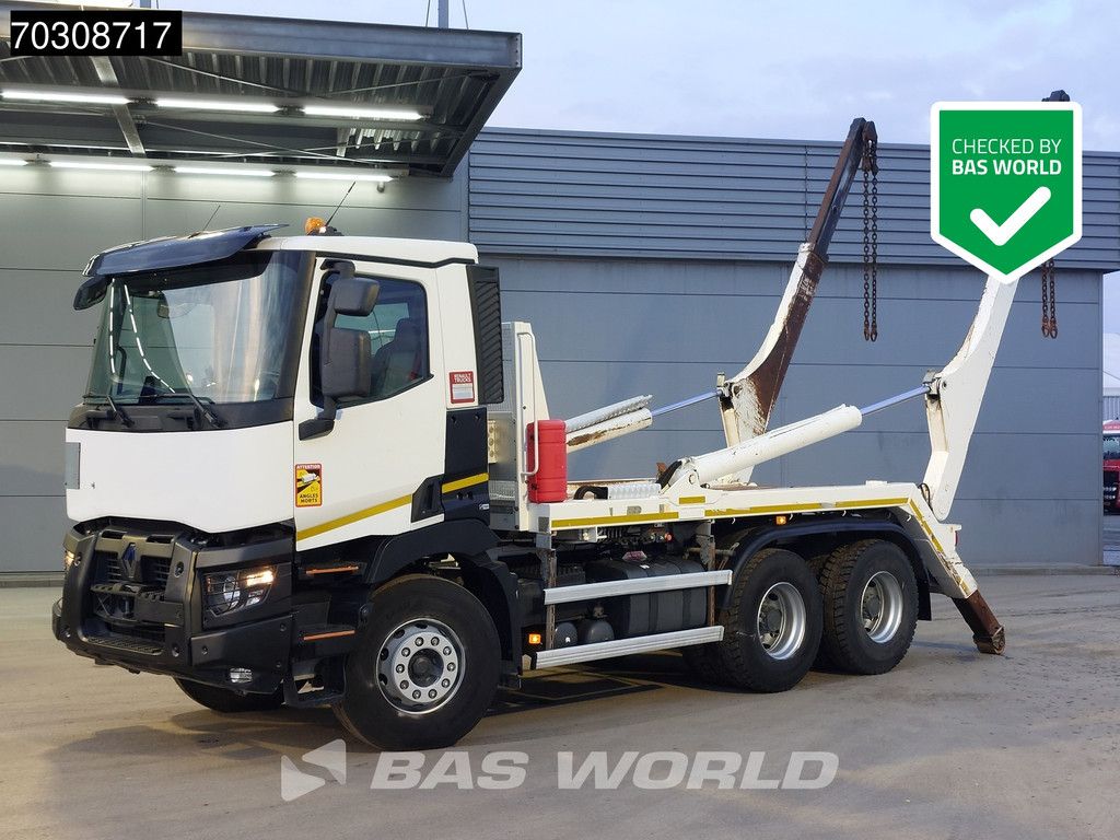 Renault C C 430 6X4 HYVA NG 2018 TAXL skiploader 6x4 Big-Axle Automatic Euro 6