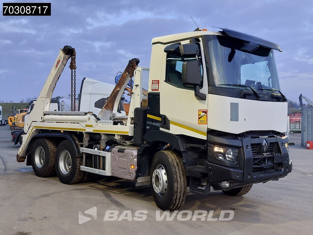 Renault C C 430 6X4 HYVA NG 2018 TAXL skiploader 6x4 Big-Axle Automatic Euro 6