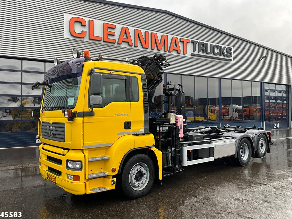 Man TGA 26.360 Hiab 16 Tonmeter laadkraan