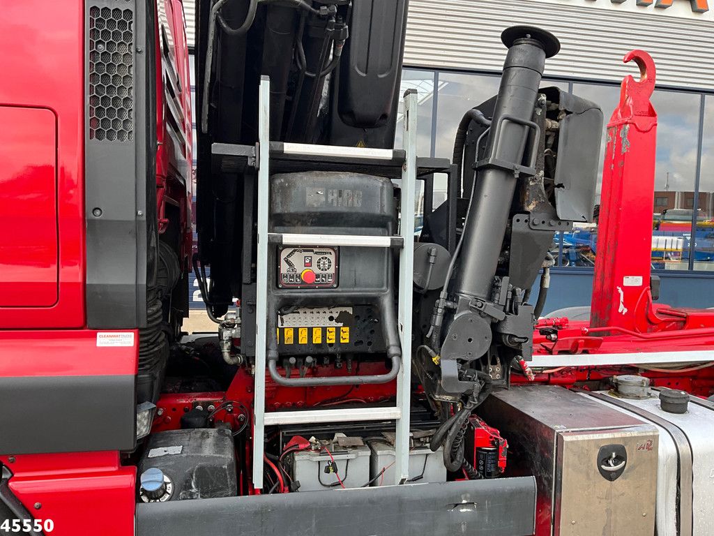 Man TGX 35.480 8x4 Euro 6 Hiab 28 Tonmeter laadkraan