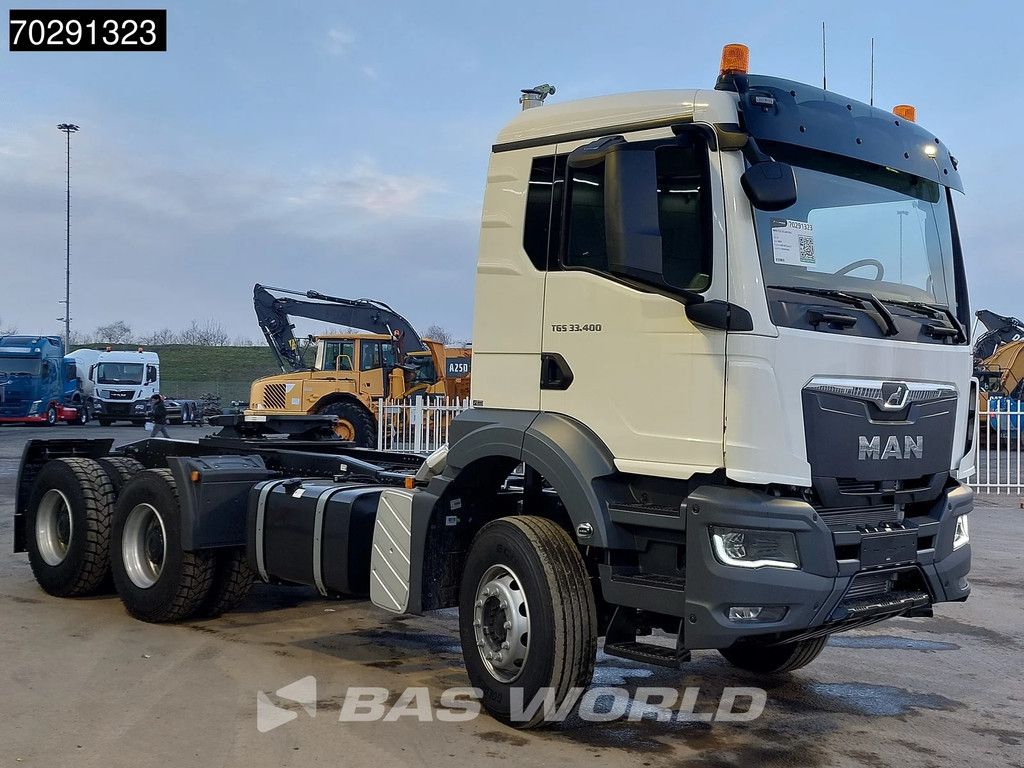 MAN TGS 33.400 6X4 NEW! Full-Steel Big-Axle Drumbrakes LED Euro 2