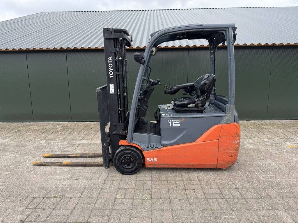 Toyota 8FBET16 Electric Forklift 1600kg 2014