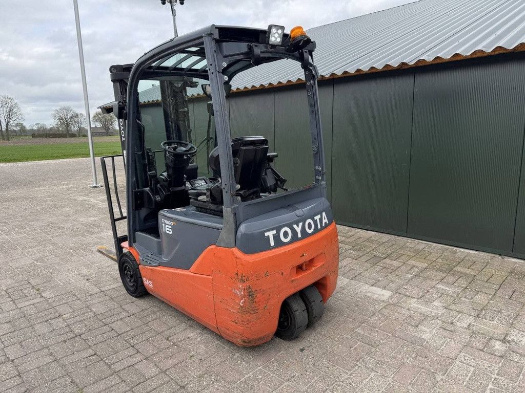 Toyota 8FBET16 Electric Forklift 1600kg 2014