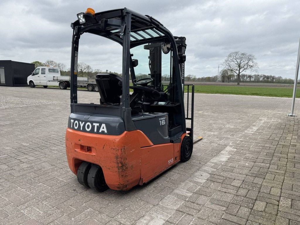 Toyota 8FBET16 Electric Forklift 1600kg 2014